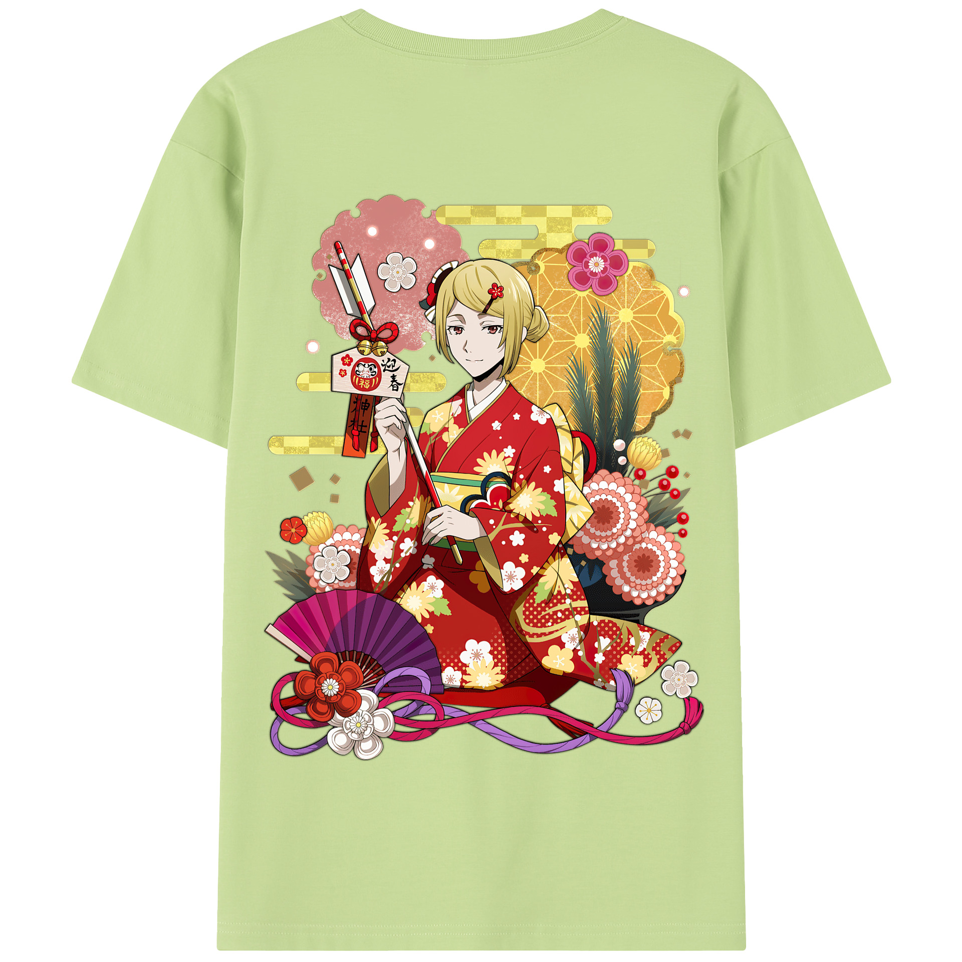 （画像用） 文豪ストレイドッグス Bungo Stray Dogs 綿100％半袖Tシャツ（背面プリント）